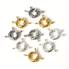 5pcs Metal Spring Buckle Clasps for Jewelry Making DIY Bracelet Necklace