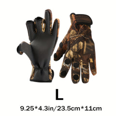 Winter Warm Touch Screen Gloves Windproof Waterproof for Skiing Cycling Fishing