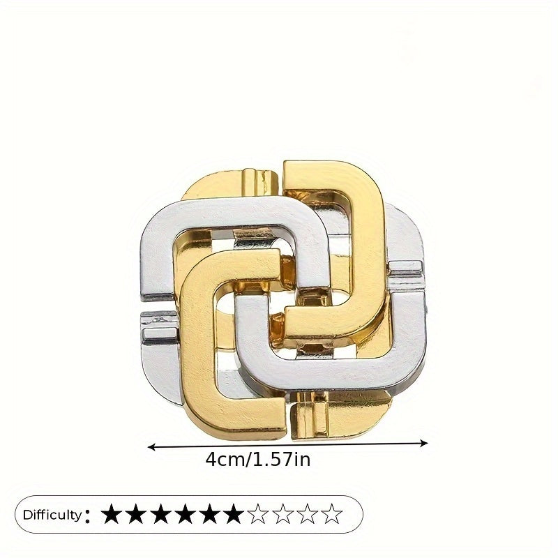 1pc Intelligence Unbuckle High IQ Puzzle Toy