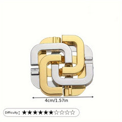 1pc Intelligence Unbuckle High IQ Puzzle Toy