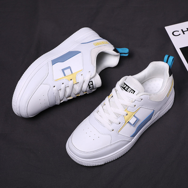 Breathable Mesh Casual Skate Shoes Lace up Flat Sports Shoes Women's Footwear