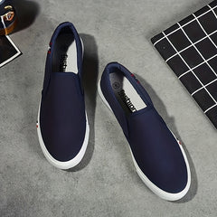 Men's Canvas Shoes Casual Walking Sneakers Rubber Sole