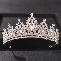 Crystal Wedding Crown Rhinestone Hairband Headband Girls Princess Tiara