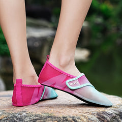 Women's Ombre Slip On Water Shoes Lightweight Quick Dry