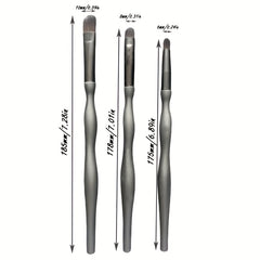 Wave Handle Eyeshadow Brush for Precision Application & Blending