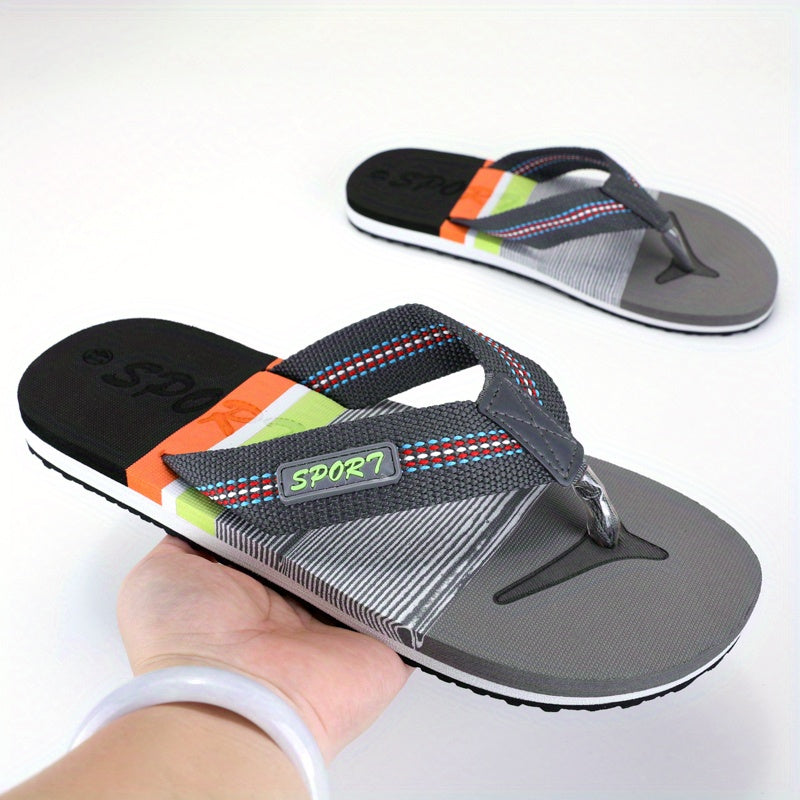Men's Lightweight Non Slip Flip Flops Quick Drying Comfy Thong Sandals