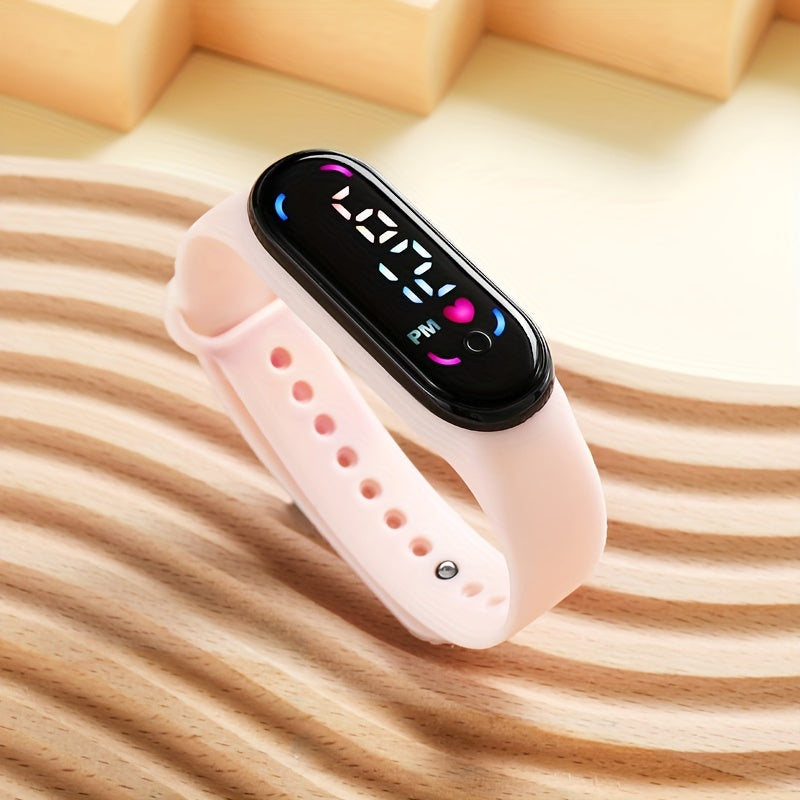 LED Touch Screen Sports Watch for Couple & Kids