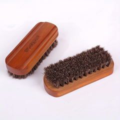 Car Wash Brush Horsehair Wooden Brush for Detailing Polishing Buffing Cleaning