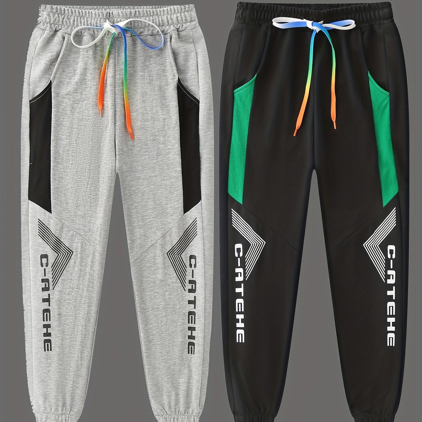 Boys Casual Thin Active Sweatpants Breathable Jogger Sports Pants