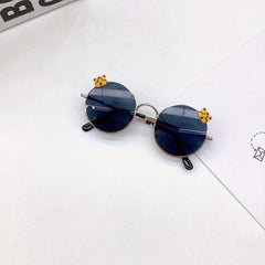 Girl's Round Frame UV Baby Sunglasses