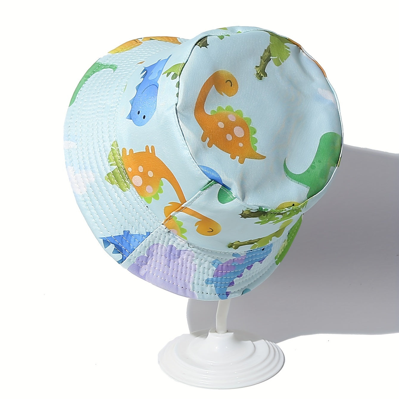Kids' Dinosaur Sunshade Bucket Hat for Outdoor Protection