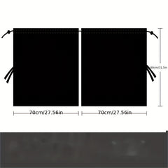 Car Partition Sunshade Curtain Car Privacy Partition Curtain Car Insulation