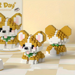 Small Size Cat & Dog Pet Building Blocks Toy