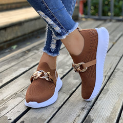 Women's Comfortable Thick Bottom Sneakers Lightweight Sports Shoes