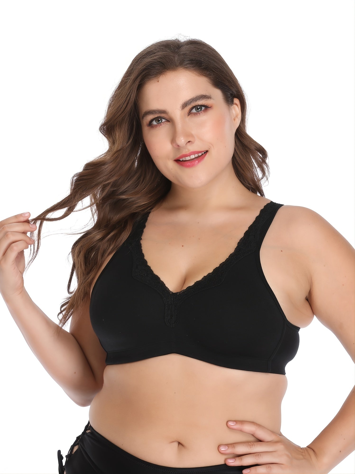 Lace Push Up Bra Women's Comfy Underwear