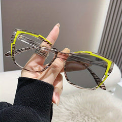 Light Blocking Glasses Block Cat Eye Clear Lens Computer Glasses