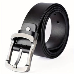 Antique PU Leather Retro Buckle Business Jeans Belt