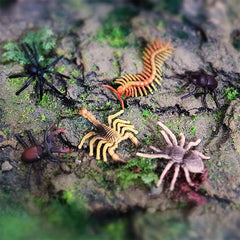 12pcs Mini Insect Animal Model Set Realistic Insects Figures Toys