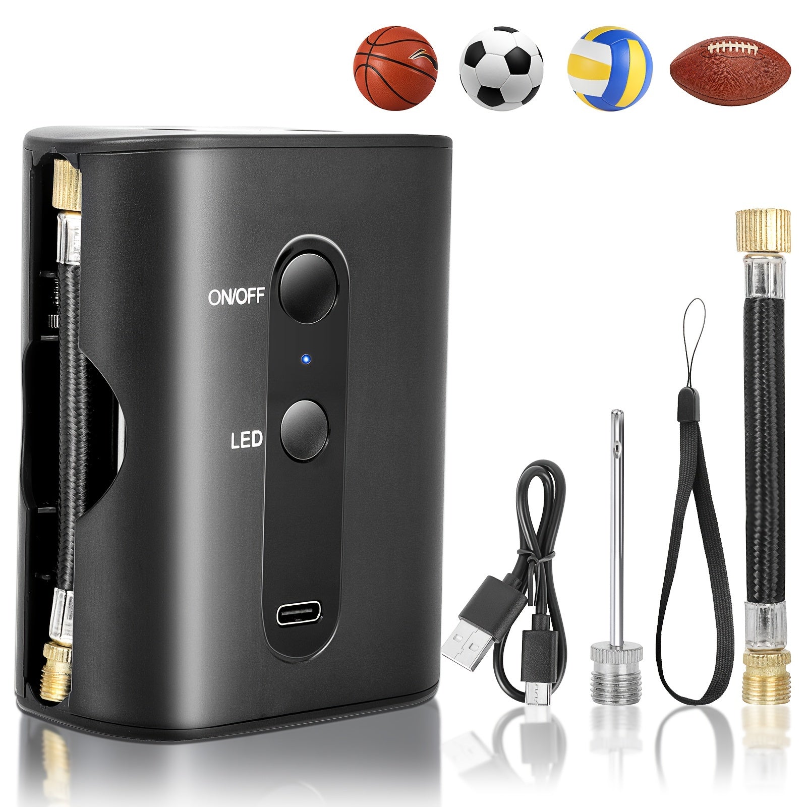 Automatic Inflatable Pump for Sports Balls