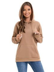 Drawstring Hoodie Long Sleeve Sweatshirt
