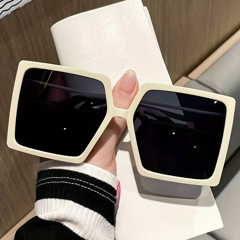 Vintage Oversized Sunglasses Men Women