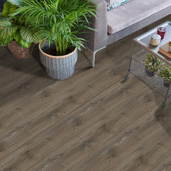 Wood Grain Waterproof Floor Stickers Self adhesive