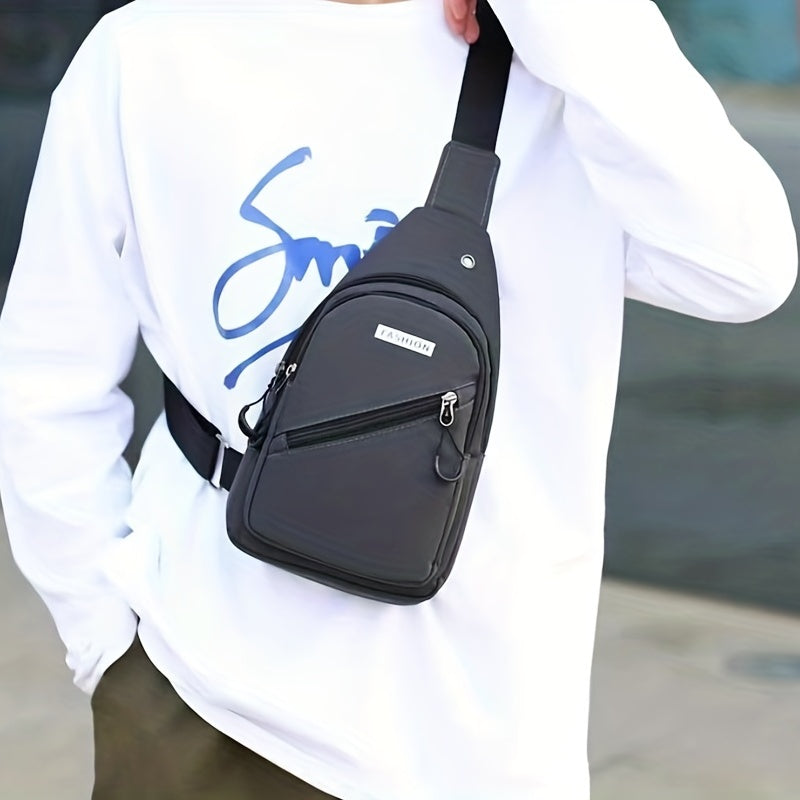 Unisex Oxford Cloth Sports Travel Chest Bag