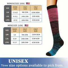Copper Compression Socks 10-20 mmHg Knee High for Women & Men