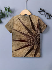 Kids Graphic Casual T shirt Active Short Sleeve Tee