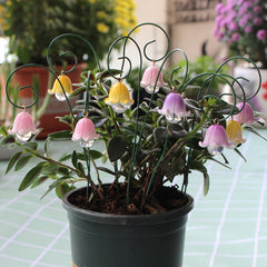 Handcrafted Lily of the Valley Resin Garden Arrangement