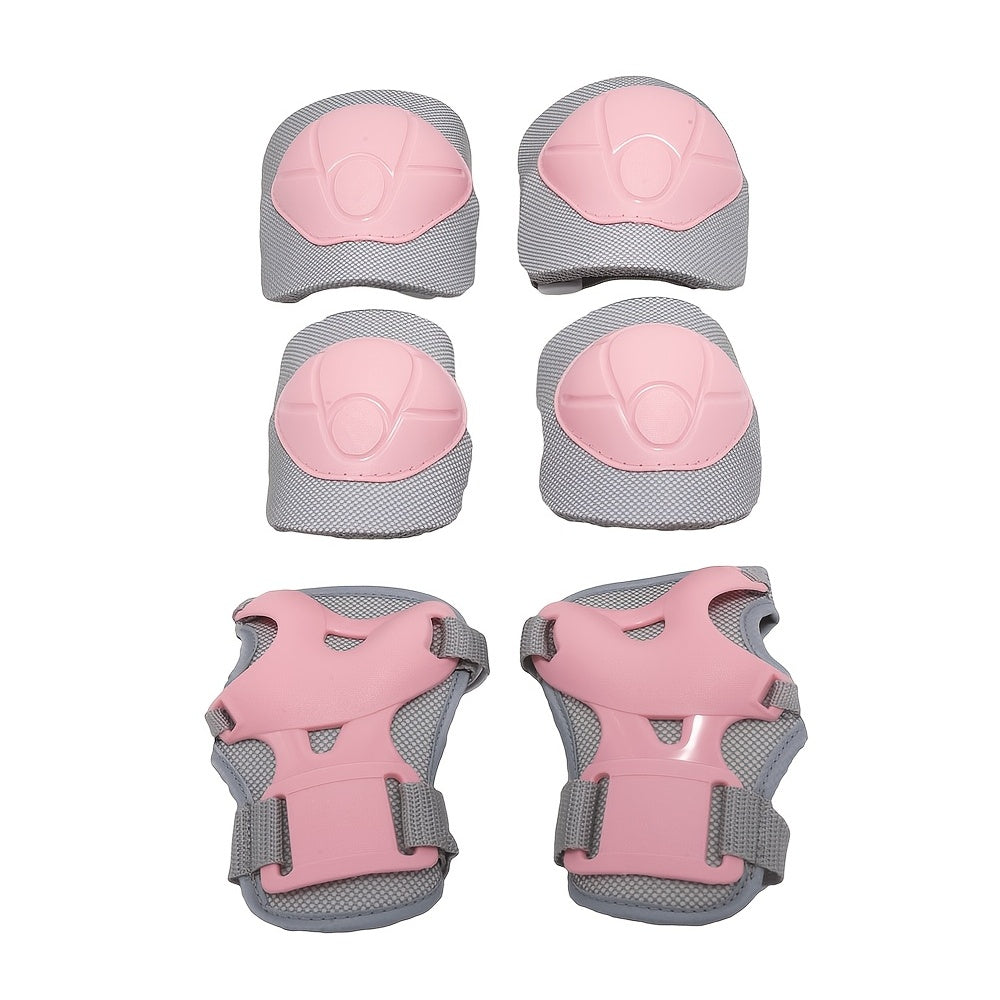 Skateboard Protective Gear Set for Girls - Wrist & Palm Guards, Elbow Pads