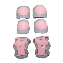 Skateboard Protective Gear Set for Girls - Wrist & Palm Guards, Elbow Pads