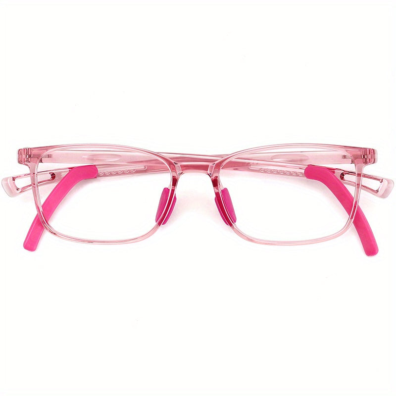 Light Blocking TR90 Frame Glasses UV Protection for Girls