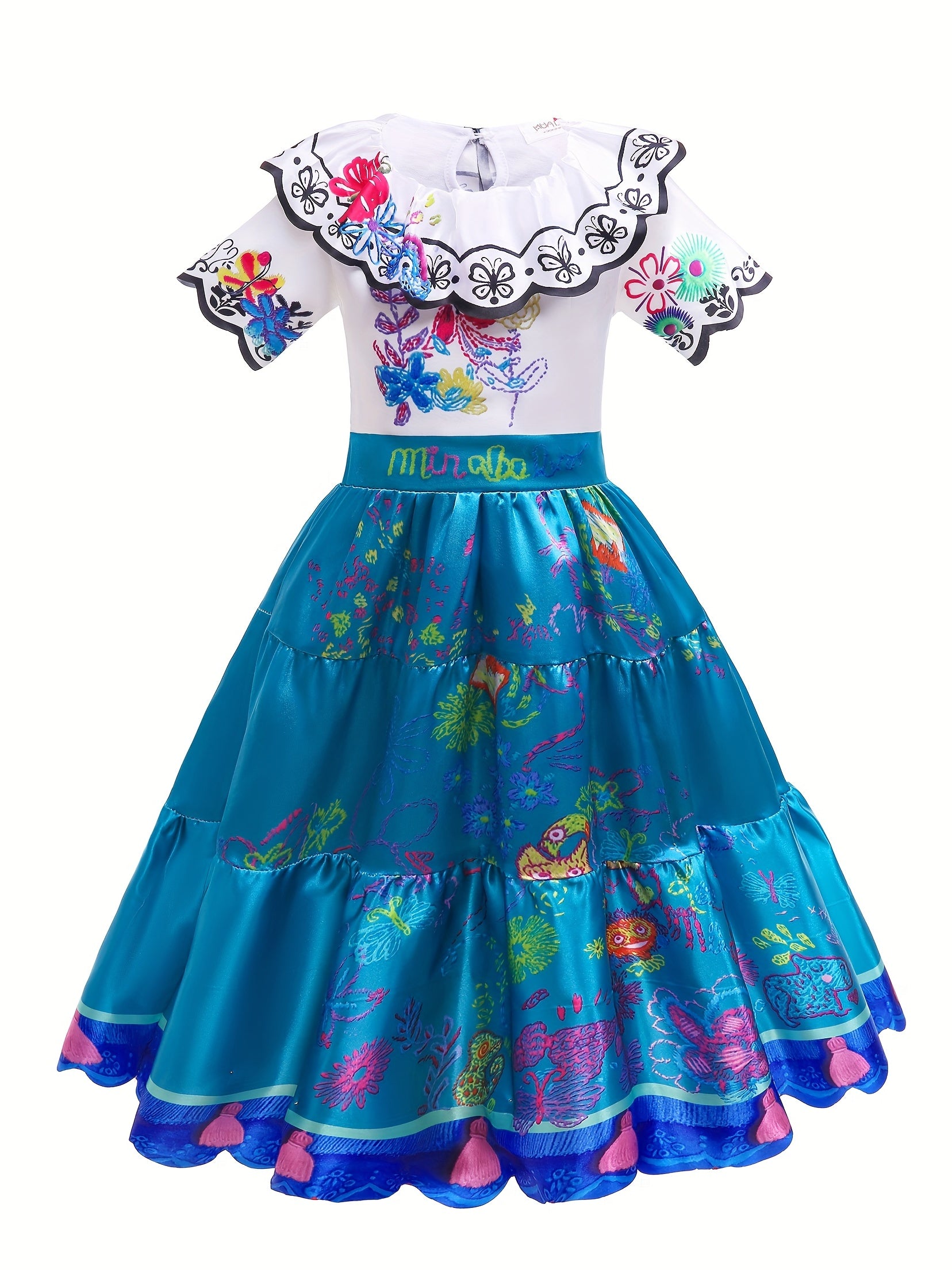 Madrigal Princess Skirt Kids Costume Dress