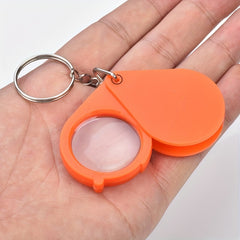 Portable Folding Magnifying Glass High Definition Magnification Pendant