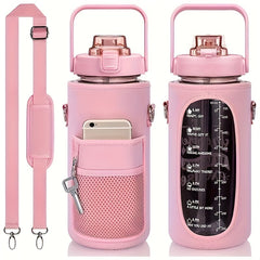 Water Bottle Protector 2L 67oz Insulation Cover Portable Vacuum Cup Bag