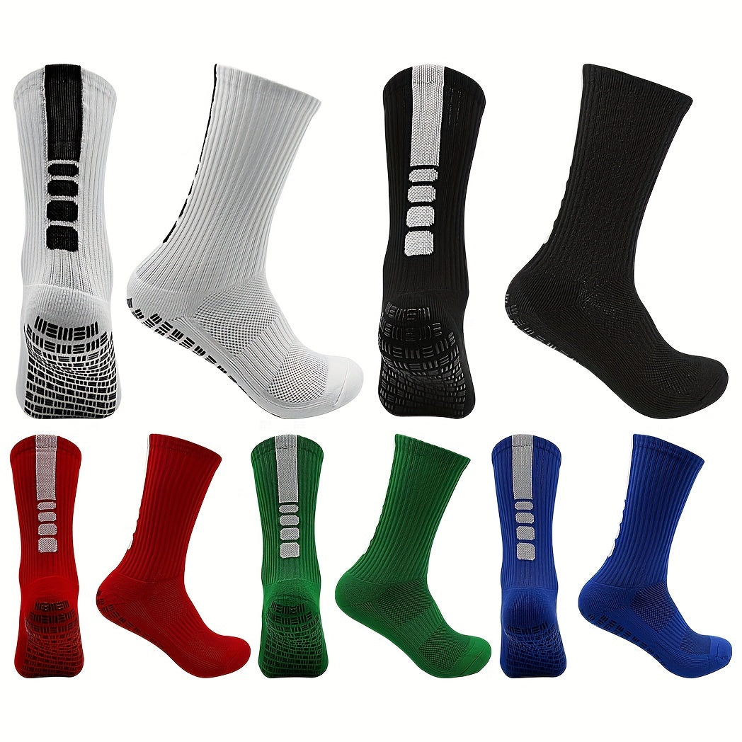 Non-Slip Soccer Socks Breathable Sweat-Absorbing Outdoor Sports Football