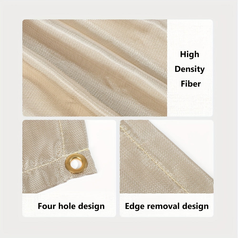 Outdoor Fire Mat for Grill Deck High Temp Flame Retardant Blanket for BBQ