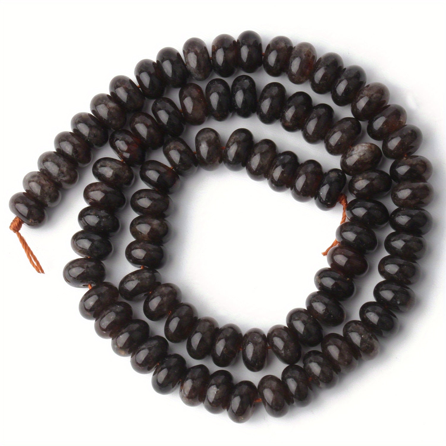 8x5mm Abacus Shape Jade Stone Beads for Jewelry Making