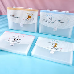 13 Pockets A4 Expanding File Folder Organizer with Handle