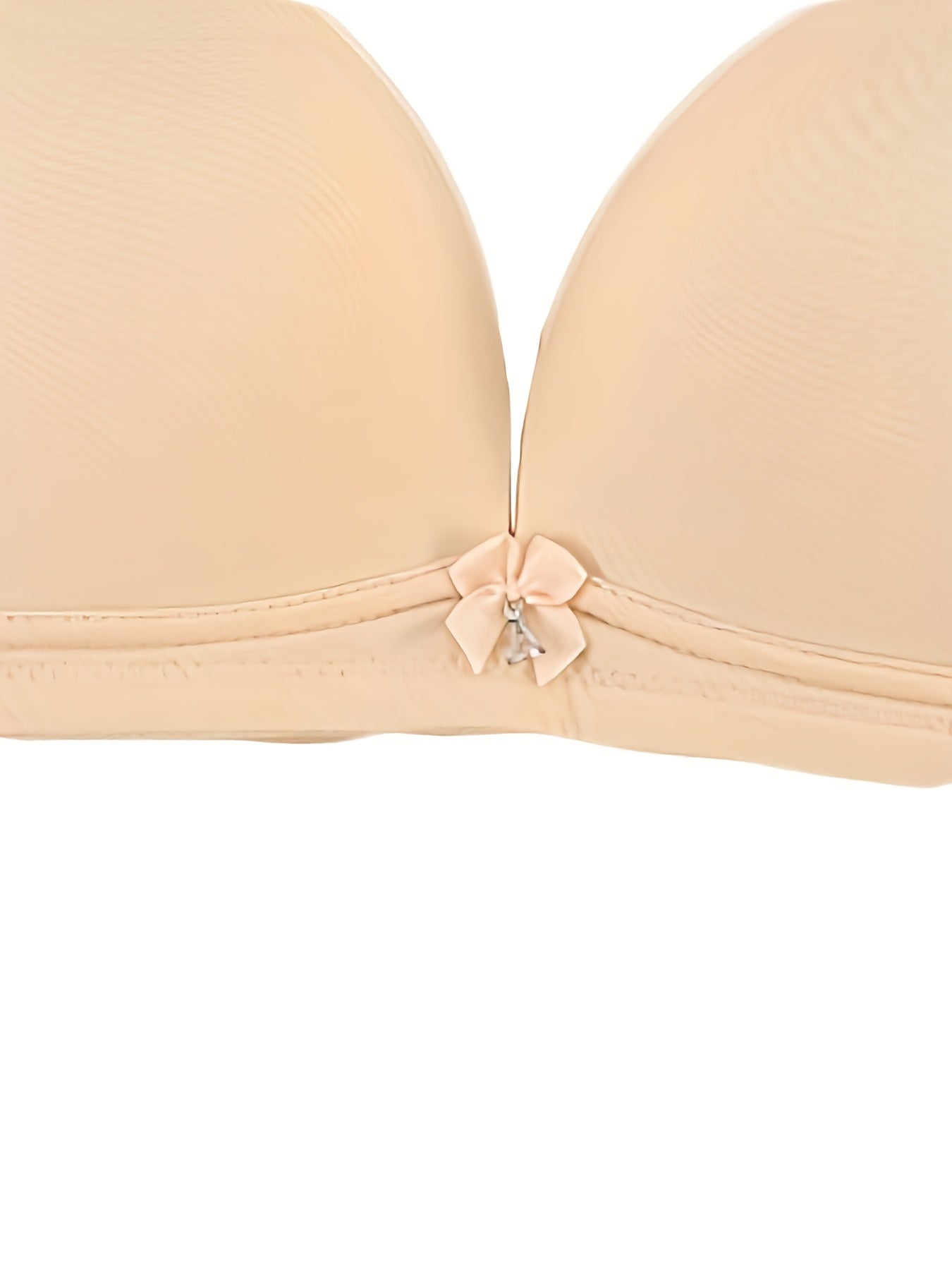 Bow Tie Push Up T Shirt Bra Women's Lingerie