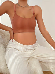 3pcs Front Buckle Wireless Bras Full Coverage Comfy & Breathable