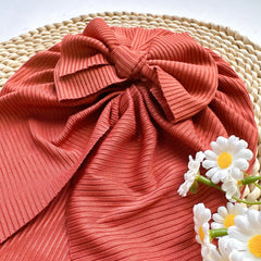Baby Spring Summer Thin Headband Soft Bow Hat - Infants Newborns