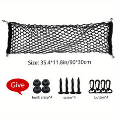 Heavy Duty Stretchable Trunk Net for SUVs Cars & Trucks