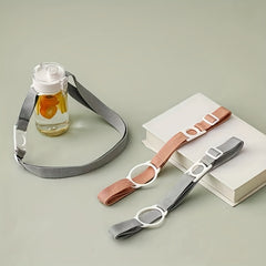 Water Bottle Carrying Rope With Buckle Ring Portable Water Cup Hanging Rope