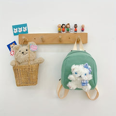 Kids Bear Backpack Casual School Bag for Boys and Girls
