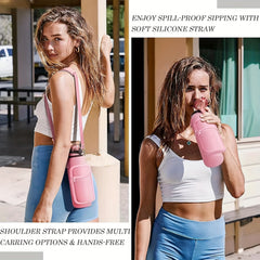 Water Cup Carrier Bag For 40oz Tumbler Bottle Holder Bag