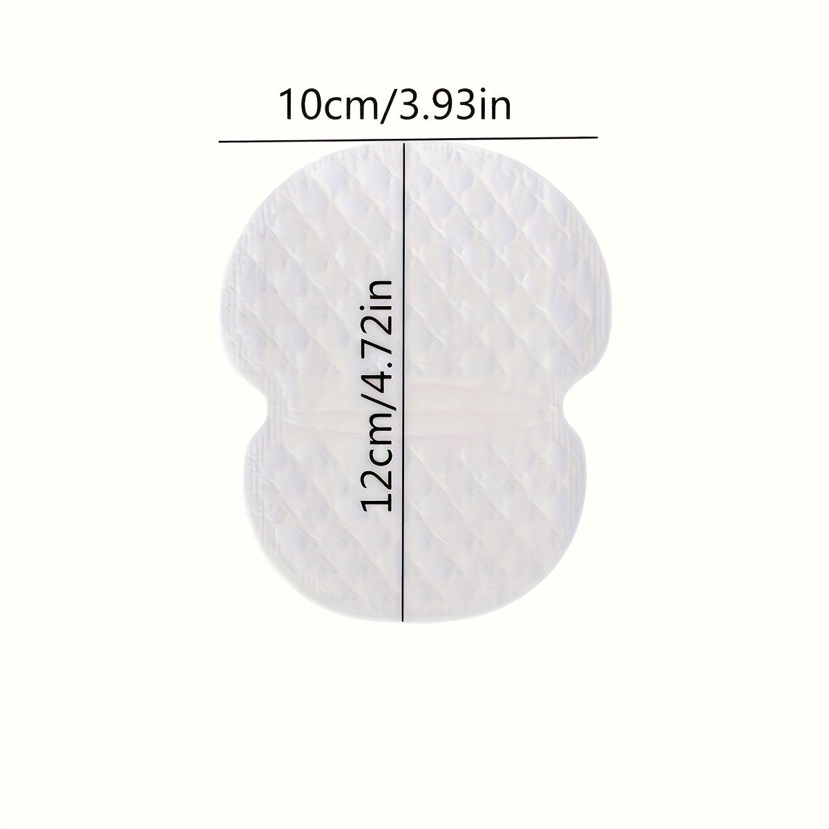 10pcs Underarm Sweat absorbing Patch Ultra Thin Invisible Pad