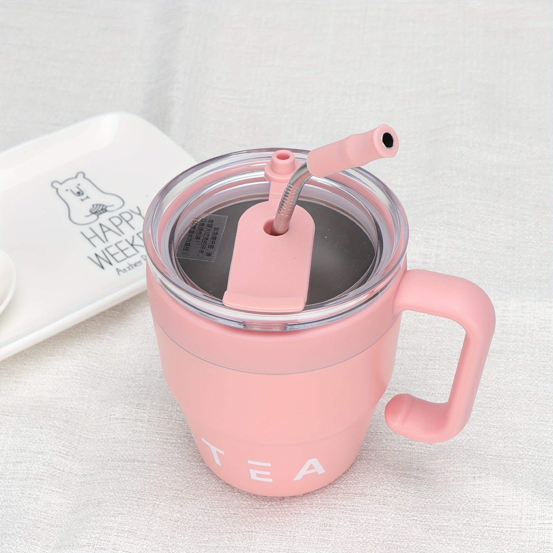 480ml Stainless Steel Vacuum Insulated Cup Keeps Drinks Hot/Cold