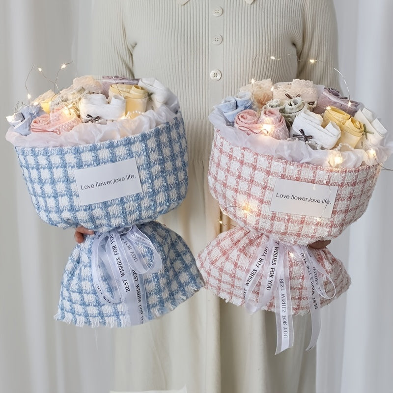 1pc Flower Art Packaging Fabric Tanabata Bouquet DIY Cloth
